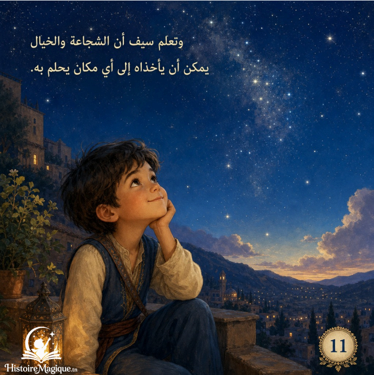 Voyage dans l'espace avec Saif