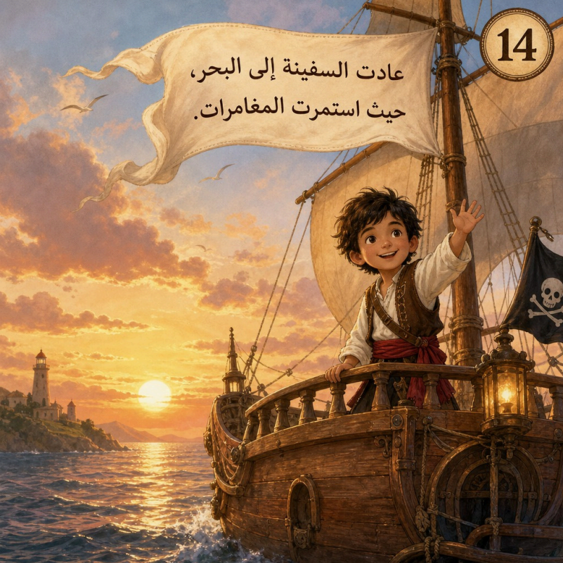 Les aventures d'Elyes et les pirates amicaux