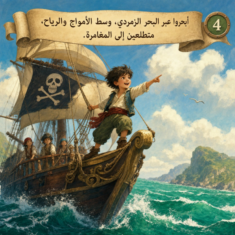 Les aventures d'Elyes et les pirates amicaux